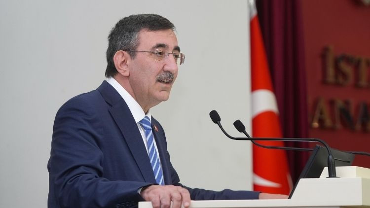 cumhurbaskani yardimcisi yilmaz kktc meclisinin iki devletli cozum kararindan memnunuz WSdqnxbp.jpg