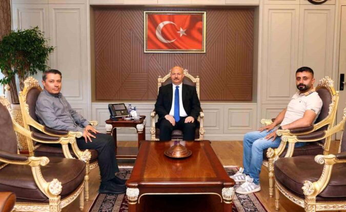 Adıyaman Valisi Abdullah Küçük, Basın Mensuplarını Kabul Etti