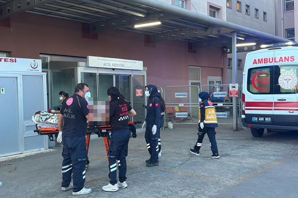 Tekirdağ’da Kimya Fabrikasında Patlama